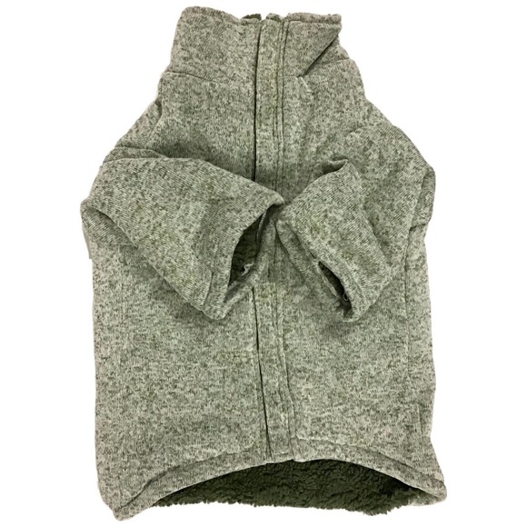 Berkshire Pet Other - Large Polartec Fleece-lined Dog Coat, Sage Green